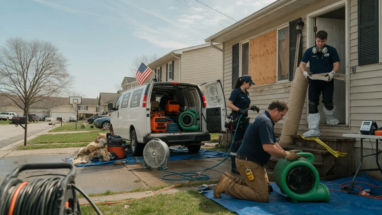 Water Damage Restoration in Prairie City, IA near me
